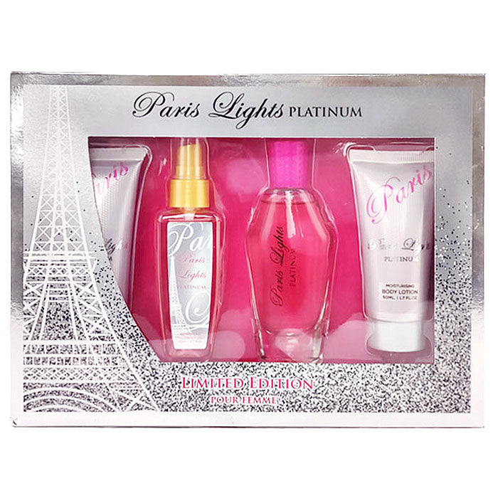 Paris Lights Platinum Fragrance Bath & Body Set - Candy Kult - Candy Cult - Candy Kult Land - Wishbone - Boo Kitty - Panku - Frosti - Toxic Kitten - Hex-Heart - Cult Candy - Cake High Heels - [product_vendor}