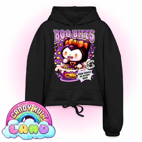 Boo Bites - Candy Kult Land Women’s Cropped Hoodie