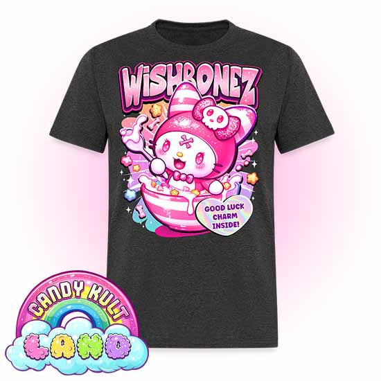 Wishbonez Cereal - Candy Kult Land Men's / Unisex Classic T-Shirt - Candy Kult - Candy Cult - Candy Kult Land - Wishbone - Boo Kitty - Panku - Frosti - Toxic Kitten - Hex-Heart - Cult Candy - Cake High Heels - [product_vendor}