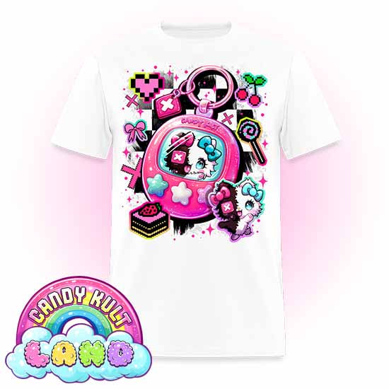 Toxic Kitten Virtual Pet - Candy Kult Land Men's / Unisex Classic T-Shirt - Candy Kult - Candy Cult - Candy Kult Land - Wishbone - Boo Kitty - Panku - Frosti - Toxic Kitten - Hex-Heart - Cult Candy - Cake High Heels - [product_vendor}