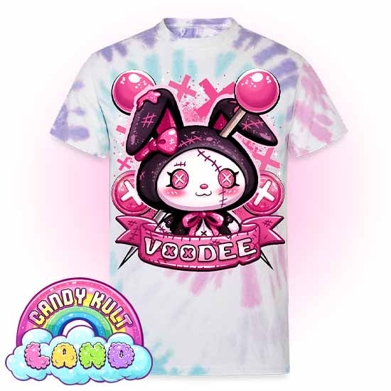 Voodee - Candy Kult Land Unisex Tie Dye T-Shirt