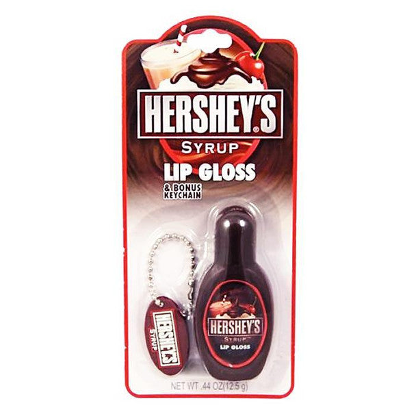 Hershey's Chocolate Syrup Flavoured Lip Gloss With Key Chain