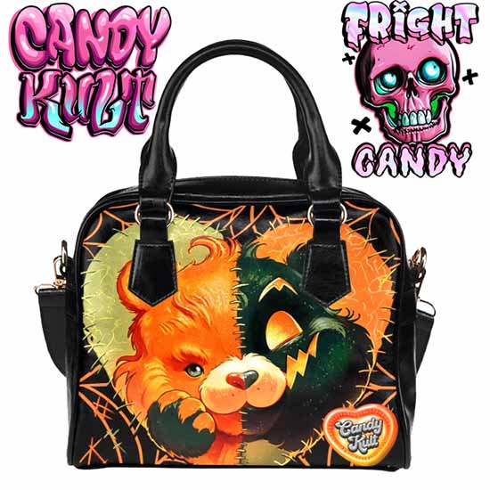 All Stitched Up Fright Candy Classic Crossbody Handbag Candy Kult Bag care bears Crossbody Candy Cult - Candy Kult Land - Wishbone - Boo Kitty - Panku - Frosti - Toxic Kitten - Hex - Heart - Cult Candy - Ca