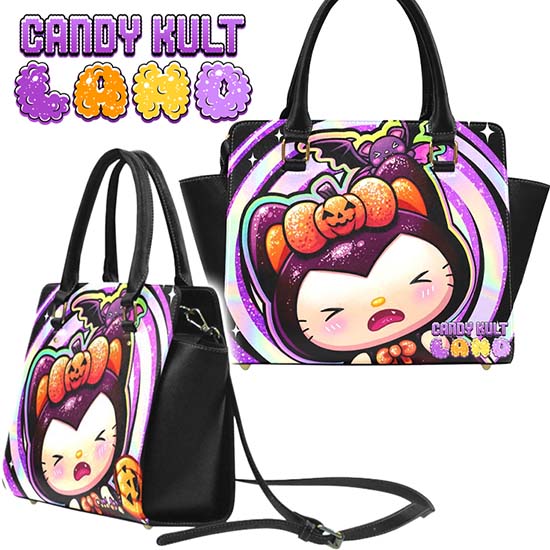 Boo Kitty Origins Bitten Candy Kult Land Crossbody Handbag Candy Kult Bag Boo Kitty Boo Kitty Origins Candy Cult - Candy Kult Land - Wishbone - Boo Kitty - Panku - Frosti - Toxic Kitten - Hex - Heart - Cult Candy - Ca