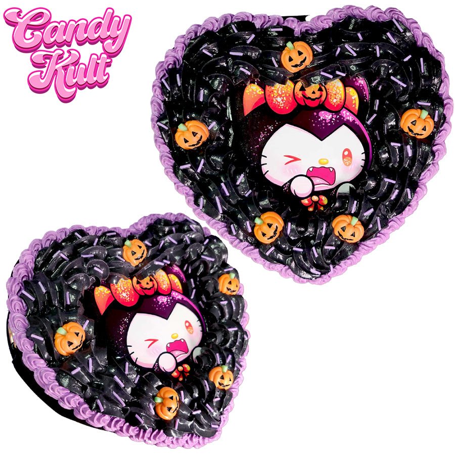 Boo Kitty Pumpkin Cake Candy Kult Convertible Crossbody Bag / Hand Bag Candy Kult Bag Boo Kitty candy kult land Candy Cult - Candy Kult Land - Wishbone - Boo Kitty - Panku - Frosti - Toxic Kitten - Hex - Heart - Cult Candy - Ca