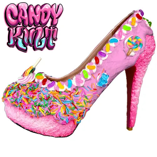 Candy Land Cake High Heel Shoes - Customer's Product with price 479.00 ID boOi01Hm0yLJ42MYetH-ouLG