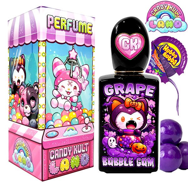 Grape Bubble Gum Candy Kult Land Perfume Candy Kult Boo Kitty Bubble Gum bubblegum Candy Cult - Candy Kult Land - Wishbone - Boo Kitty - Panku - Frosti - Toxic Kitten - Hex - Heart - Cult Candy - Ca