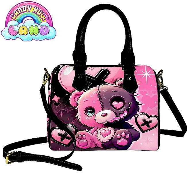 Hex - heart Candy Kult Land Boston Crossbody Handbag Candy Kult Bag candy kult land ck land Candy Cult - Candy Kult Land - Wishbone - Boo Kitty - Panku - Frosti - Toxic Kitten - Hex - Heart - Cult Candy - Ca