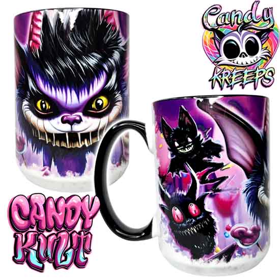 Nekomare Candy Kreeps Large Mug - Candy Kult - Candy Cult - Candy Kult Land - Wishbone - Boo Kitty - Panku - Frosti - Toxic Kitten - Hex-Heart - Cult Candy - Cake High Heels - [product_vendor}