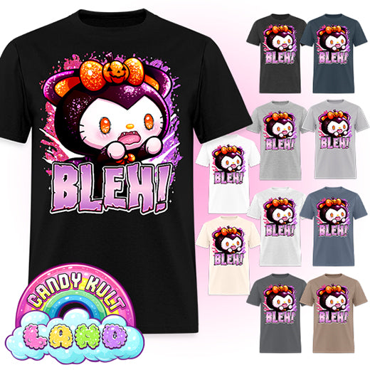 Bleh Boo Kitty Origins - Candy Kult Land Men's / Unisex Classic T-Shirt - Candy Kult - Candy Cult - Candy Kult Land - Wishbone - Boo Kitty - Panku - Frosti - Toxic Kitten - Hex-Heart - Cult Candy - Cake High Heels - [product_vendor}