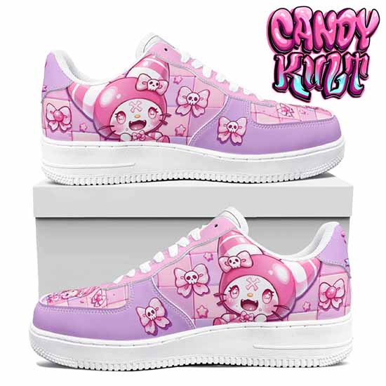 Wishbone Bows Purple Candy Kult Kicks Men's Sneakers - Candy Kult - Candy Cult - Cult Candy - Cake High Heels - [product_vendor}