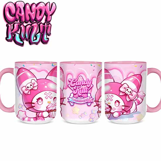 Wishbone Cupcakes Kawaii Candy Large Mug - Candy Kult - Candy Cult - Cult Candy - Cake High Heels - [product_vendor}