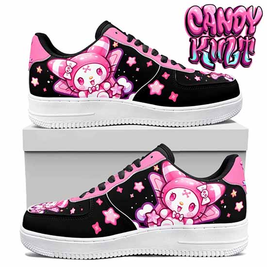 Wishbone Black Candy Kult Kicks Women's Sneakers Black - Candy Kult - Candy Cult - Cult Candy - Cake High Heels - [product_vendor}