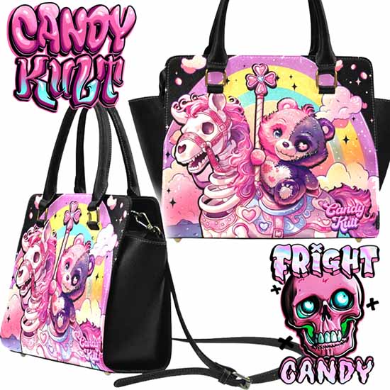 Spooky Bear Carousel Fright Candy Crossbody Handbag - Candy Kult - Candy Cult - Cult Candy - Cake High Heels - [product_vendor}