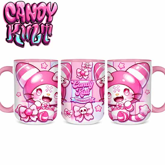 Wishbone Bows Kawaii Candy Large Mug - Candy Kult - Candy Cult - Cult Candy - Cake High Heels - [product_vendor}