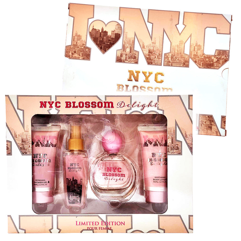NYC Blossom Fragrance Bath & Body Set - Candy Kult - Candy Cult - Candy Kult Land - Wishbone - Boo Kitty - Panku - Frosti - Toxic Kitten - Hex-Heart - Cult Candy - Cake High Heels - [product_vendor}