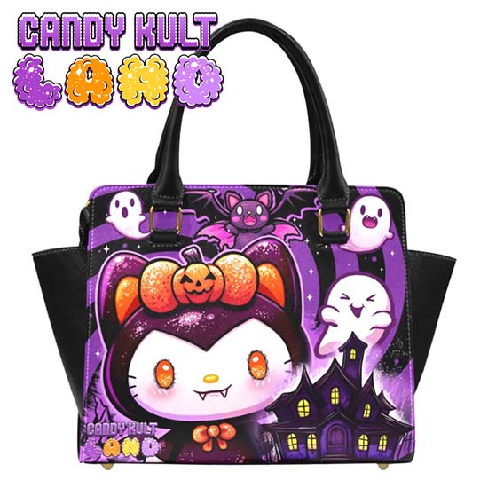 Boo Kitty Origins Candy Kult Land Crossbody Handbag - Candy Kult - Candy Cult - Candy Kult Land - Wishbone - Boo Kitty - Panku - Frosti - Toxic Kitten - Hex-Heart - Cult Candy - Cake High Heels - [product_vendor}