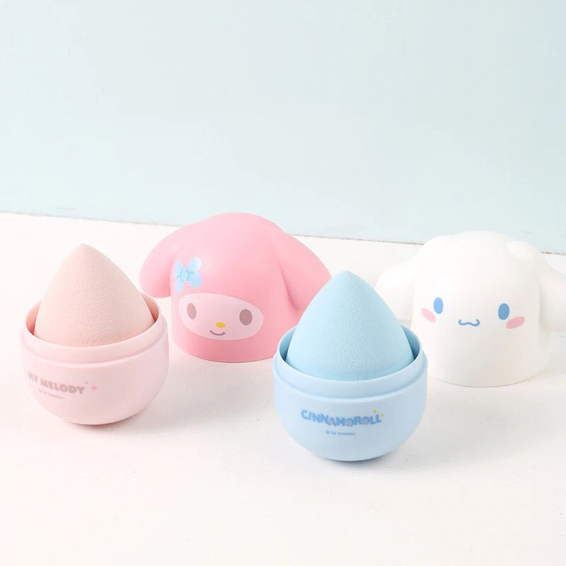 Cinnamoroll Makeup Beauty Sponge With Travel Container - Candy Kult - Candy Cult - Candy Kult Land - Wishbone - Boo Kitty - Panku - Frosti - Toxic Kitten - Hex-Heart - Cult Candy - Cake High Heels - [product_vendor}