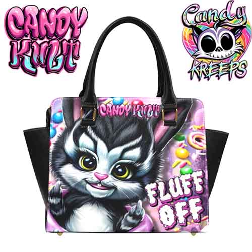 Fluff Off Candy Kreeps Crossbody Handbag - Candy Kult - Candy Cult - Candy Kult Land - Wishbone - Boo Kitty - Panku - Frosti - Toxic Kitten - Hex-Heart - Cult Candy - Cake High Heels - [product_vendor}
