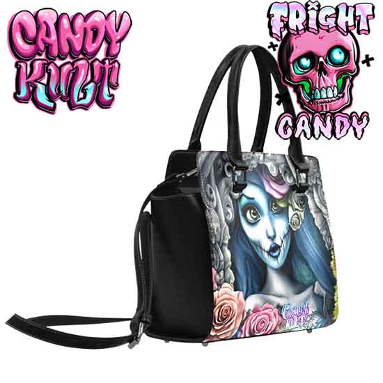 Corpse Bride Waiting For You Fright Candy Crossbody Handbag - Candy Kult - Candy Cult - Candy Kult Land - Wishbone - Boo Kitty - Panku - Frosti - Toxic Kitten - Hex-Heart - Cult Candy - Cake High Heels - [product_vendor}