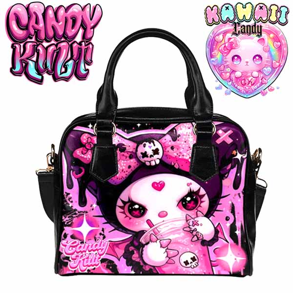 Graffiti Shake Kawaii Candy Classic Crossbody Handbag - Candy Kult - Candy Cult - Cult Candy - Cake High Heels - [product_vendor}