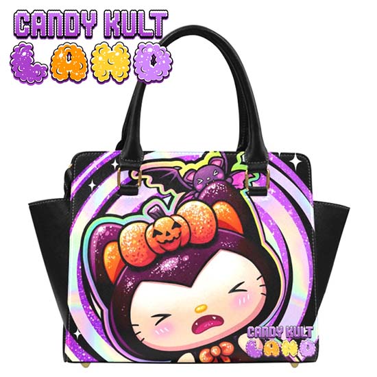 Boo Kitty Origins Bitten Candy Kult Land Crossbody Handbag - Candy Kult - Candy Cult - Candy Kult Land - Wishbone - Boo Kitty - Panku - Frosti - Toxic Kitten - Hex-Heart - Cult Candy - Cake High Heels - [product_vendor}