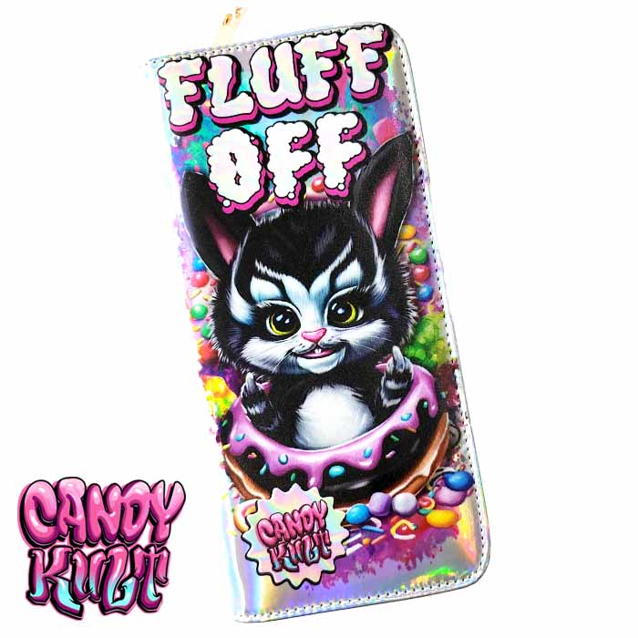 Fluff Off Candy Kreeps Long Line Wallet - Candy Kult - Candy Cult - Candy Kult Land - Wishbone - Boo Kitty - Panku - Frosti - Toxic Kitten - Hex-Heart - Cult Candy - Cake High Heels - [product_vendor}