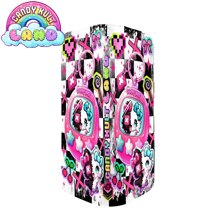 Toxic Kitten Tamagotchi Sticker Wall Candy Kult Land Long Line Wallet