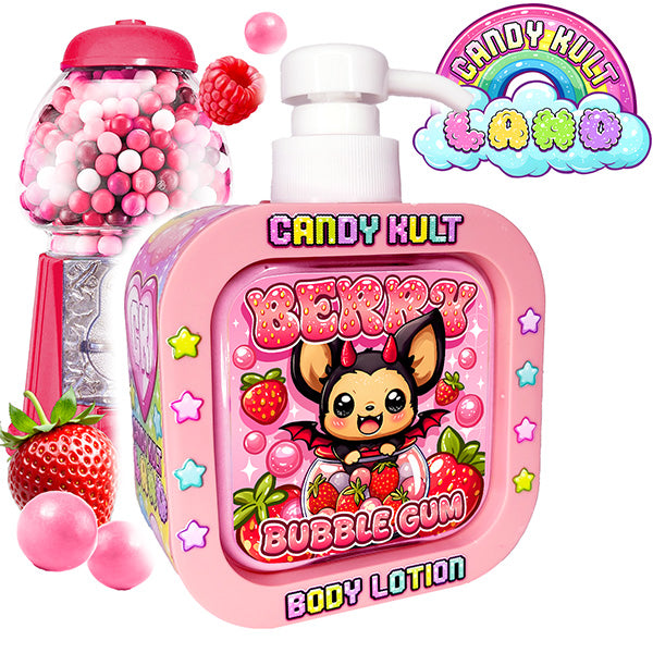 Berry Bubble Gum Candy Kult Land Body Lotion