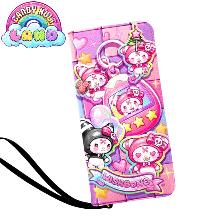 Wishbone Tamagotchi Sticker Wall Candy Kult Land Long Line Wallet
