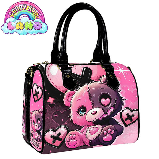 Hex-heart Candy Kult Land Boston Crossbody Handbag