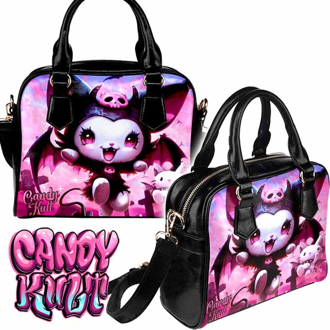 Little Devil Kawaii Candy Classic Crossbody Handbag - Candy Kult - Candy Cult - Candy Kult Land - Wishbone - Boo Kitty - Panku - Frosti - Toxic Kitten - Hex-Heart - Cult Candy - Cake High Heels - [product_vendor}