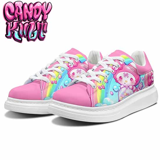 Wishbone Gumball Machine Candy Kult Women's Pulse Sneakers Pink - Candy Kult - Candy Cult - Cult Candy - Cake High Heels - [product_vendor}