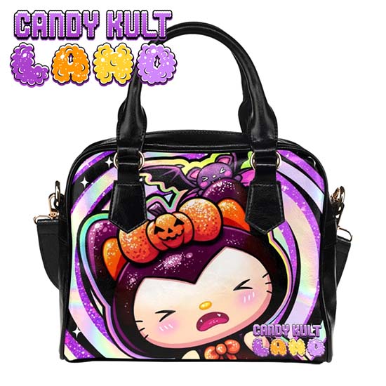 Boo Kitty Origins Bitten Candy Kult Land Classic Crossbody Handbag - Candy Kult - Candy Cult - Candy Kult Land - Wishbone - Boo Kitty - Panku - Frosti - Toxic Kitten - Hex-Heart - Cult Candy - Cake High Heels - [product_vendor}