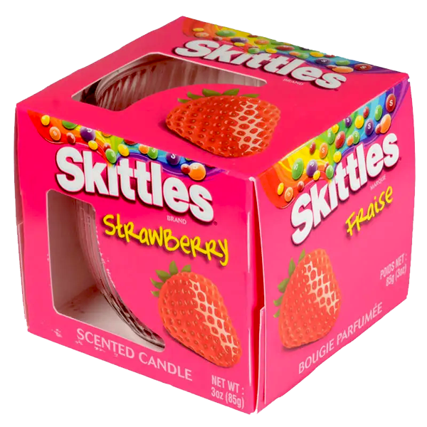 Skittles Strawberry Scented Candle - Candy Kult - Candy Cult - Candy Kult Land - Wishbone - Boo Kitty - Panku - Frosti - Toxic Kitten - Hex-Heart - Cult Candy - Cake High Heels - [product_vendor}
