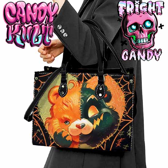 All Stitched Up Fright Candy PU Leather Crossbody Handbag - Candy Kult - Candy Cult - Cult Candy - Cake High Heels - [product_vendor}