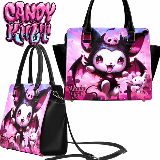 Little Devil Kawaii Candy Crossbody Handbag - Candy Kult - Candy Cult - Candy Kult Land - Wishbone - Boo Kitty - Panku - Frosti - Toxic Kitten - Hex-Heart - Cult Candy - Cake High Heels - [product_vendor}