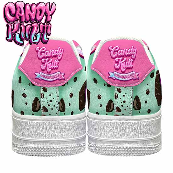 Wishbone Mint Ice Cream Candy Kult Kicks Men's Sneakers - Candy Kult - Candy Cult - Cult Candy - Cake High Heels - [product_vendor}
