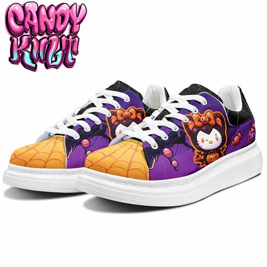 Boo Kitty Orange Candy Kult Men's Pulse - Candy Kult - Candy Cult - Cult Candy - Cake High Heels - [product_vendor}