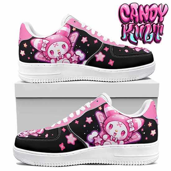 Wishbone Black Candy Kult Kicks Men's Sneakers - Candy Kult - Candy Cult - Cult Candy - Cake High Heels - [product_vendor}