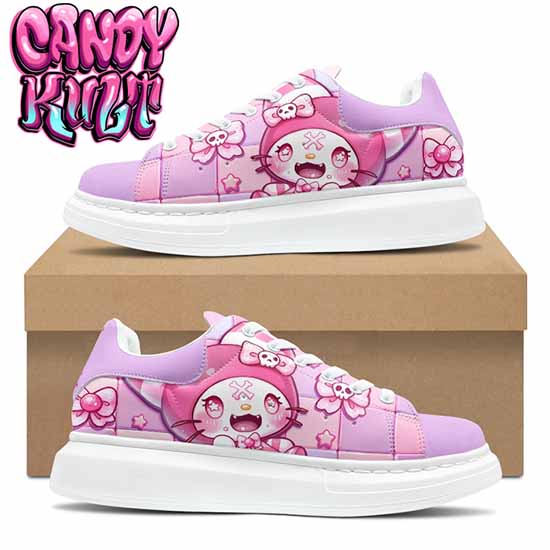 Wishbone Bows Candy Kult Women's Pulse Sneakers - Candy Kult - Candy Cult - Cult Candy - Cake High Heels - [product_vendor}
