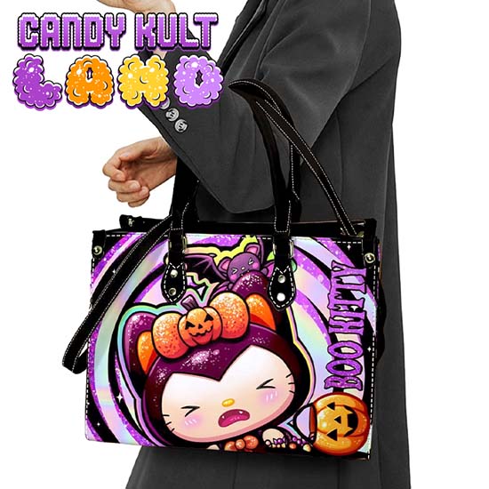 Boo Kitty Origins Bitten Candy Kult Land PU Leather Crossbody Handbag - Candy Kult - Candy Cult - Candy Kult Land - Wishbone - Boo Kitty - Panku - Frosti - Toxic Kitten - Hex-Heart - Cult Candy - Cake High Heels - [product_vendor}