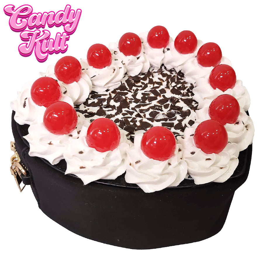 Classic Black Forest Cake Candy Kult Convertible Crossbody Bag / Hand Bag