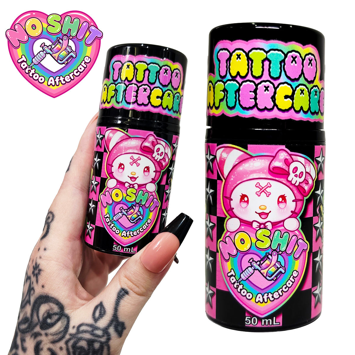 NO SHIT Tattoo Aftercare Pink 50ml
