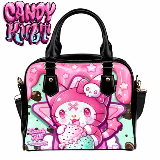 Wishbone Mint Ice Cream Kawaii Candy Classic Crossbody Handbag - Candy Kult - Candy Cult - Cult Candy - Cake High Heels - [product_vendor}