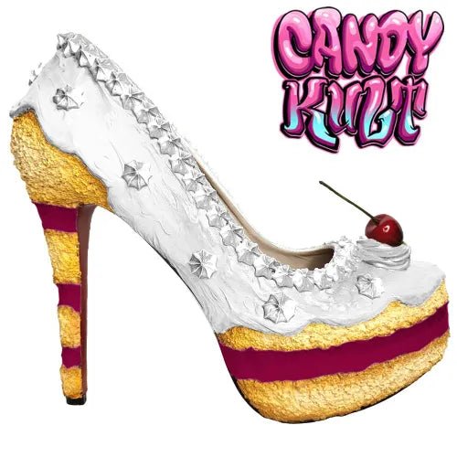 Layered Celebration Cake High Heel Shoes - Customer's Product with price 560.00 ID CKKz5x59MSZu7XYCC_vST2ov Candy Kult related_to_6944525844619 Candy Cult - Candy Kult Land - Wishbone - Boo Kitty - Panku - Frosti - Toxic Kitten - Hex - Heart - Cult Candy - Ca