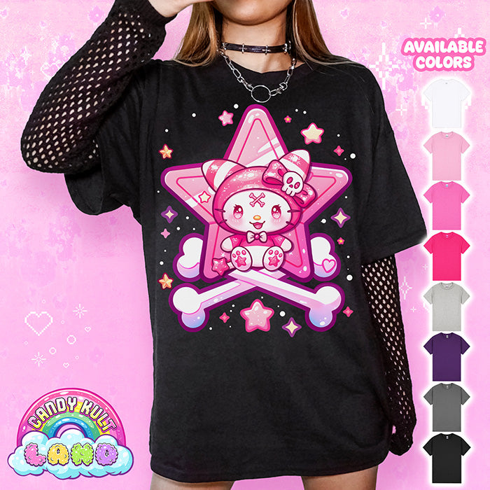 Wishbone Crossbones - Candy Kult Land Graphic Tee