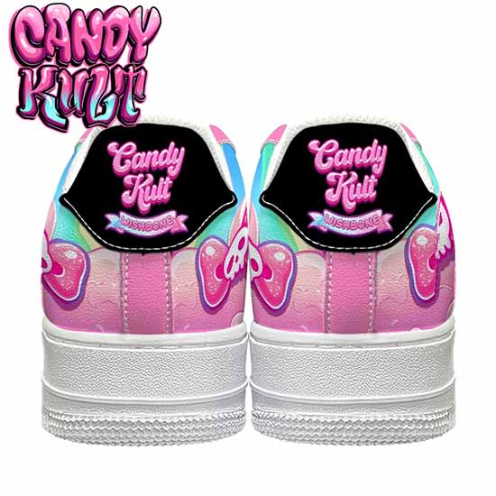 Wishbone Gumball Machine Black Candy Kult Kicks Women's Sneakers - Candy Kult - Candy Cult - Cult Candy - Cake High Heels - [product_vendor}