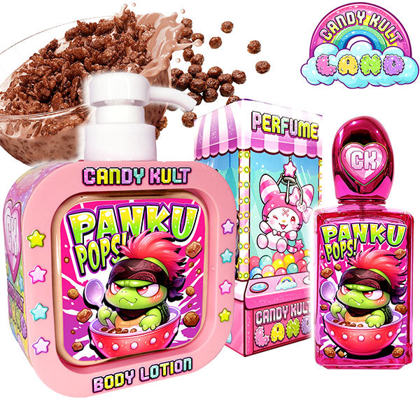Panku Pops Candy Kult Land Perfume & Body Lotion Pack - Candy Kult - Candy Cult - Candy Kult Land - Wishbone - Boo Kitty - Panku - Frosti - Toxic Kitten - Hex-Heart - Cult Candy - Cake High Heels - [product_vendor}