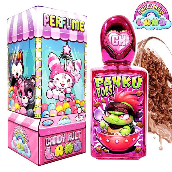 Panku Pops Candy Kult Land Perfume Candy Kult Cereal coco pops Panku Candy Cult - Candy Kult Land - Wishbone - Boo Kitty - Panku - Frosti - Toxic Kitten - Hex - Heart - Cult Candy - Ca